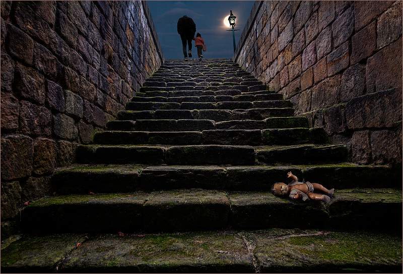 No Looking Back-Nalcolm Bumstead-Open.jpg - Bridges-Open subject