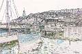 03-MEVAGISSEY HARBOUR by David Ryland