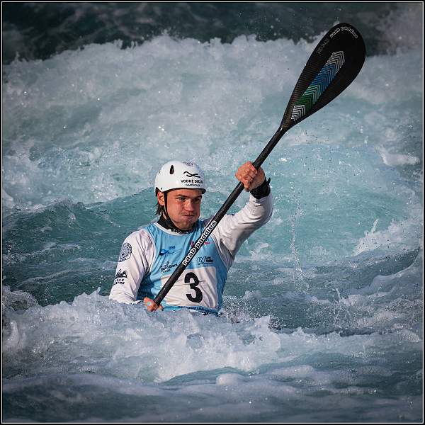 Maximilian Galovic in the Premier C1M_Matt Clarke.jpg - British Canoe Slalom Championships, Waltham Abbey