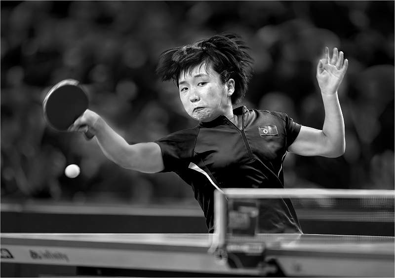 Turner Cup (Sport) - DPR Korea`s Cha Hyo Sim- Roger Hance.jpg - Open Mono 