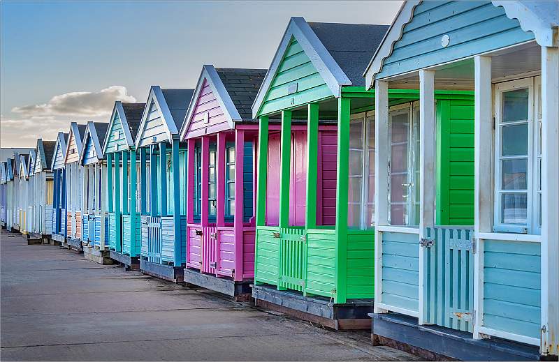 Colourful Beach Huts.jpg - 2nd Monthly Print Competetion - Open
