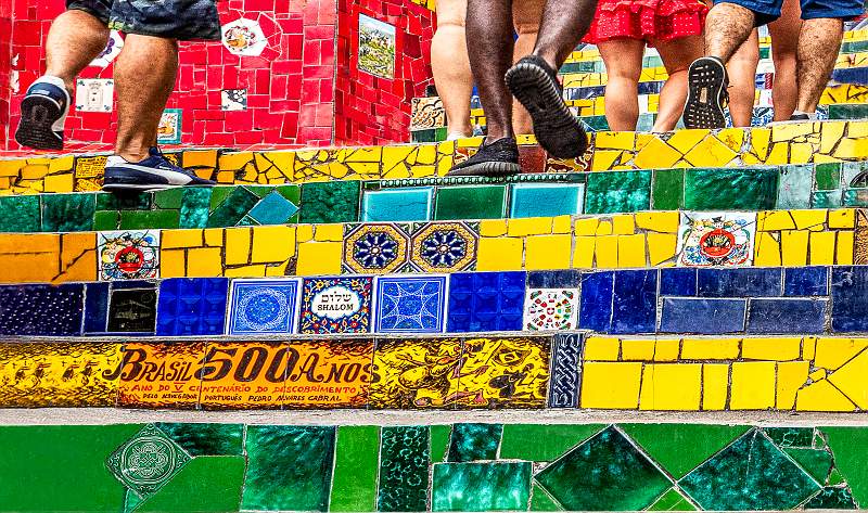 Stairway to the Rio Carnival_Cheryl Wilkes_Set.jpg - Set