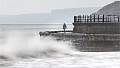 Waves crashing at Scarborough_Roger Hance_Set