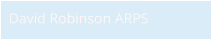 David Robinson ARPS