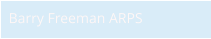 Barry Freeman ARPS