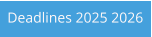 Deadlines 2025 2026