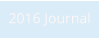 2016 Journal