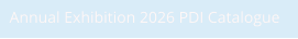 Annual Exhibition 2026 PDI Catalogue